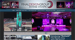 Desktop Screenshot of finaldesigngroup.com